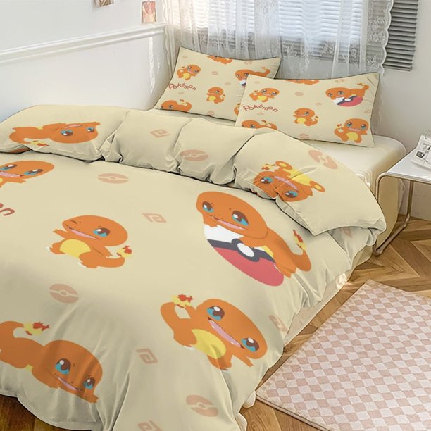 Ch_arma_nder Print Bedding Set Pattern Duvet Cove Set 3 Pieces 1 Quilt Cover And 2 Pillowcases for Women Men Teens