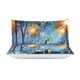 thumbnail image 3 of Oil Painting Style 3-Piece Twin Bed Set - Includes 1 Single Comforter And 2 Pillowcases Bedding - Fade Resistant Microfiber - Oil Painting Style, 3 of 4
