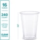 thumbnail image 2 of Vasos desechables de plástico transparente GUSTO, 16 oz (473 ml), 240 unidades, 2 of 7