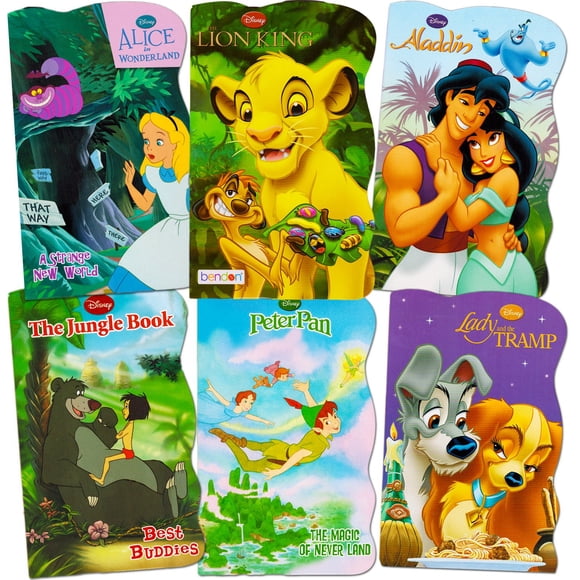 Board Books Disney Baby Toddler Beginnings, juego de 6
