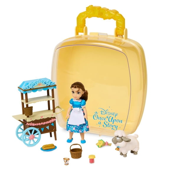 Set de muñecas Disney Store Princess Belle Beauty Beast 13 cm