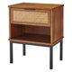 thumbnail image 1 of Mesa de noche Caine de 51 cm tejida – New Pacific Direct, 1 of 8