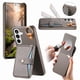thumbnail image 1 of Funda FOXDOCK para Samsung Galaxy S26 Pro Soporte múltiple, diseño con anillo, función billetera y protección avanzada-gris plateado, 1 of 6