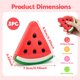 thumbnail image 2 of Juguete Antiestrés Fyrddek Fruta Squishy 3 piezas Sandía, 2 of 7