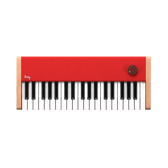Piano digital Loog - teclado portátil para principiantes con sonido de calidad profesional, MIDI por USB-C, instrumento musical educativo recargable
