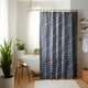 thumbnail image 1 of Cortina para baño Nautica Home poliéster 180x180cm diseño azul, 1 of 4