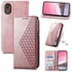 thumbnail image 5 of Funda Flip FOXDOCK para Samsung Galaxy Xcover 7 , Estilo Billetera con Diseño Rombo, Correa de Mano y Soporte, Uso Diario, 5 of 6