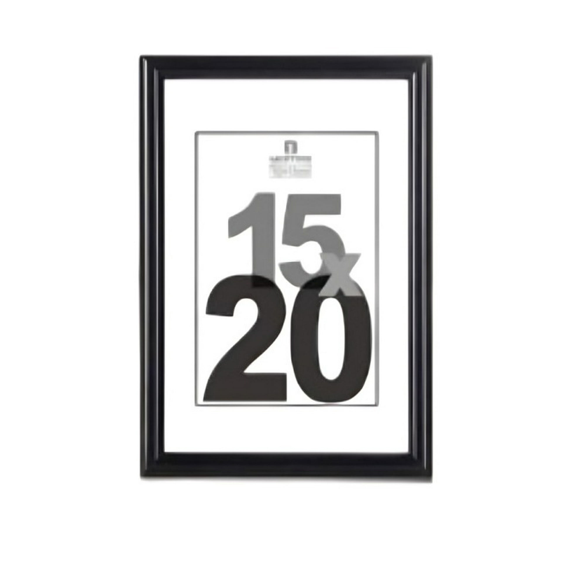 Genérico - Marco De Foto Negro 15x20 Cm