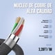 thumbnail image 5 of Cable De Carga y Datos Para iPhone Trenzado De Nylon 1mt Kbod Cbo15ip Blanco, 5 of 6