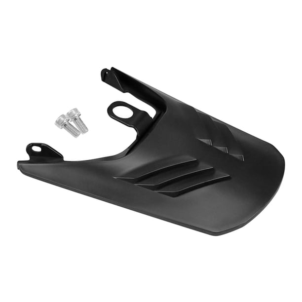 Cubierta de protección contra salpicaduras de extensión, accesorios duraderos negros mate, soporte de guardabarros, cubierta de rueda trasera,