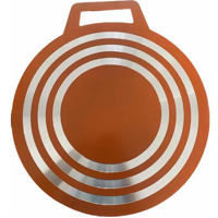 Genérico - Plancha Antiadherente Budare, Sartén De Hierro De 30 Cm, Premium