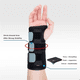 thumbnail image 2 of Inmovilizador De Muñeca Ferula Tunel Carpiano Tendinitis Izquierda Negro, 2 of 3