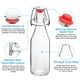 thumbnail image 3 of Botellas con tapa giratoria JOBVERT, 250 ml, paquete de 4, vidrio hermético, 3 of 7