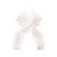 thumbnail image 1 of INSPIRE CHIC Guantes de malla floral de encaje para mujer con lazo de perlas, puntos de lunares, longitud de muñeca sin dedos para boda elegante, fiesta de noche, blanco7, 1 of 6