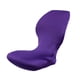 thumbnail image 2 of protector de slipcover del asiento de la oficina de la cubierta de la silla del ordenador giratorio elástico - púrpura, 2 of 3