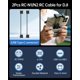 thumbnail image 2 of Cable Electrónico LKTOP RC-N3/N2/N1 USB-C 16 cm 2 piezas, 2 of 9