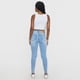 thumbnail image 3 of Jeans Mujer Skinny Roturas Azul Claro Corona, 3 of 5