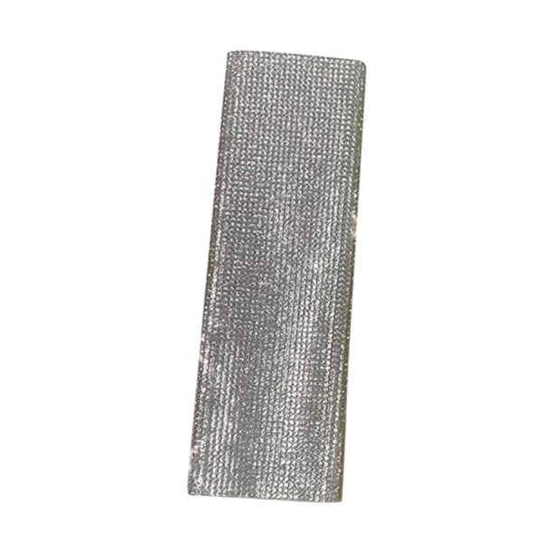 Cubierta de agarre de micrófono con purpurina, protector de micrófono de mano, cubierta de micrófono universal para bodas, espectáculos, fiestas, anfi plata