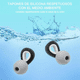 thumbnail image 4 of Tapones Antiruido Para Oídos Belug  Gota De Agua 3 Tamaños Cómodos negro, 4 of 5