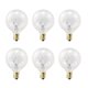 thumbnail image 1 of Bombilla ETwinCoo G50 25W Base E12 120V Paquete de 6, 1 of 8