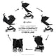 thumbnail image 3 of Cochecito Cybex Libelle 2 Travel Magic Black, 3 of 3