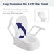 thumbnail image 4 of Asiento De Inodoro Elevado Preserve Tech Con Asas, 4 of 7