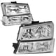 thumbnail image 1 of Conjunto De Faros Delanteros Compatible Con Para Chevy Silverado, 1 of 5
