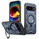 thumbnail image 1 of Para Google Pixel 9 / Pixel 9 Pro Funda con Soporte de Anillo en O Magnético Invisible, Funda de Teléfono a Prueba de Golpes, Azul, 1 of 6