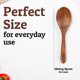 thumbnail image 4 of Cuchara de Cocina Grande de Madera de Teca Priority Chef, 4 of 8