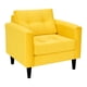 thumbnail image 2 of Sofa Retro 1C Felpa 00 Amarillo, 2 of 6