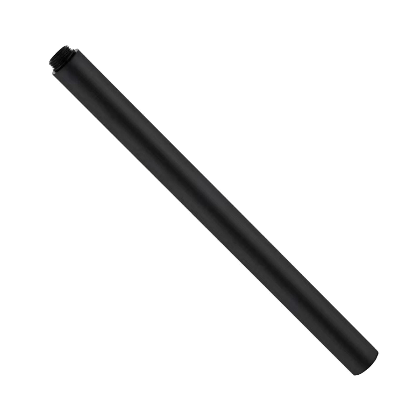 Magideal - Extensión De Tubo De Ducha, Tubo De Extensión De Brazo De Ducha, Extensor De Cabezal De Ducha De 30 Cm A Prueba De Fugas De Acero Inoxidable Para Negro