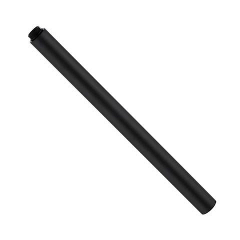 Magideal - Extensión De Tubo De Ducha, Tubo De Extensión De Brazo De Ducha, Extensor De Cabezal De Ducha De 30 Cm A Prueba De Fugas De Acero Inoxidable Para Negro