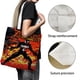 thumbnail image 3 of Marvel Zombies Bolso de tela con estampado de lienzo para mujer, bolsa de compras reutilizable y estética, con cremallera interior, regalo para mujer, 35 × 40 cm., 3 of 6
