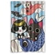 thumbnail image 1 of Cortina de ducha de gato vampiro Nyanpire, juego de cortina de baño con ganchos, tamaño 48 x 72 pulgadas, 1 of 3