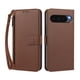 thumbnail image 1 of Funda Tipo Billetera para Google Pixel 10 Pro XL 5G con Soporte y Bolsillo con Cierre Marrón, 1 of 1