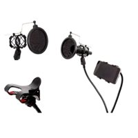 Philco - Kit De Grabacion Para Telefono Y Microfono Negro