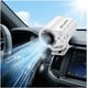 thumbnail image 1 of Ventilador clip coche aire acondicionado LED USB recargable mini frío manos libres, 1 of 7