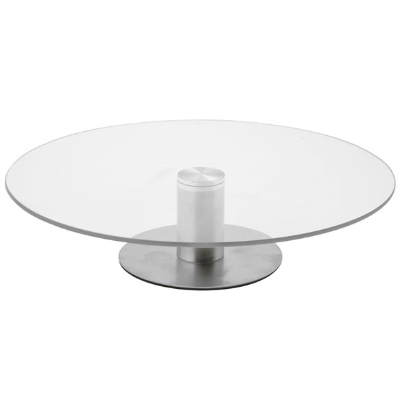 Base Giratoria De Vidrio Para Tortas