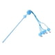 thumbnail image 2 of Cat Teaser Wand Toy Juguete Interactivo Chew Toy IQ Mejora Kitten Rod Toy Azul, 2 of 5