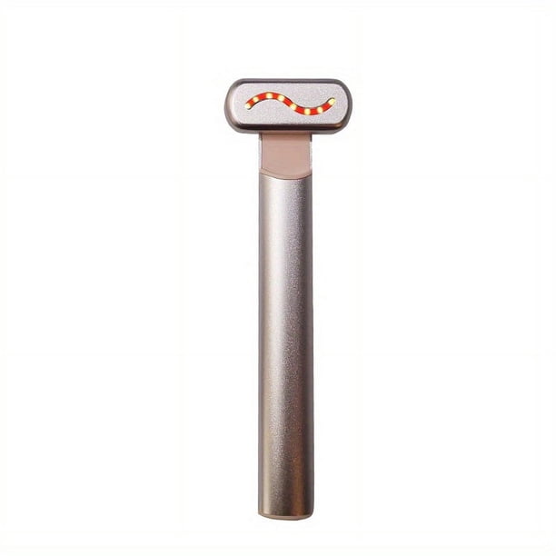 Look Younger Instantly - 4-in-1 Facial Wand with Red Light, Microcurrent & Massager for Face, Eyes & Neck!