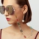 thumbnail image 5 of Cadena de Gafas de Acrílico Uxcell, Retenedor de Gafas Correa de Lentes de Sol Lanyard para Mujeres Niñas, Marrón, 5 of 7