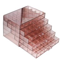 Magideal - Organizador De Cuentas, Organizador Transparente Con Cajones, Organizador De Piezas, Almacenamiento De Cuentas Para Hardware, Arte, Artesanía, Habitac Rojo