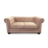 Latam Home - Sofa Florencia 2C Tela Velvet Beige