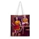 thumbnail image 1 of Broke Girls Bolso de tela con estampado de lienzo para mujer, bolsa de compras reutilizable y estética, con cremallera interior, regalo para mujer,38*45cm., 1 of 6