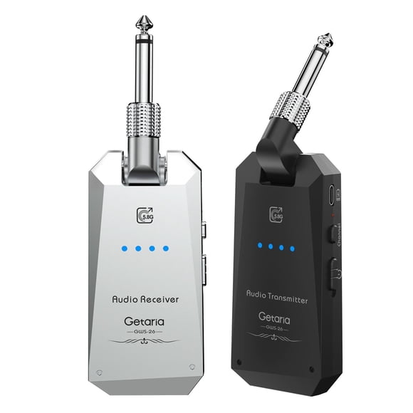 Sistema inalámbrico Getaria GWS-26 5.8GHz para guitarras eléctricas