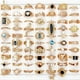 thumbnail image 1 of 50pcs/lot Boho Blue Stone Turquoise Rings for Men - Ethnic Finger Ring Set for Party Gifts and Jewelry Enthusiasts, 1 of 5