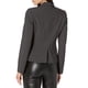 thumbnail image 2 of Traje Blazer Calvin Klein Lux con dos botones para mujer, color carbón, 22+, 2 of 6