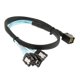 thumbnail image 4 of Cable De Conexión MiniSAS HD (SFF-8643) A 7 Pines SATA Para Disco Duro 0,5 M, 4 of 5