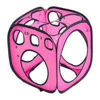 Bothyi - Cubo Medidor De Globos, Decoración Para Fiestas, Resistente, Plegable, Fácil De Instalar, Tela Oxford, Color Rosa