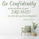 thumbnail image 2 of Decomural Go Confidently Inspirational WS-15086, 2 of 2